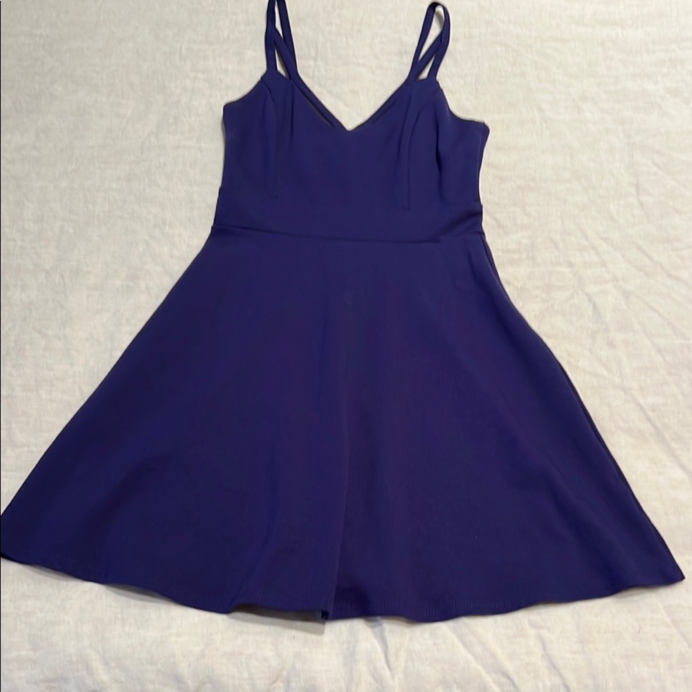 Solemio Women's Mini Dress - Deep Blue